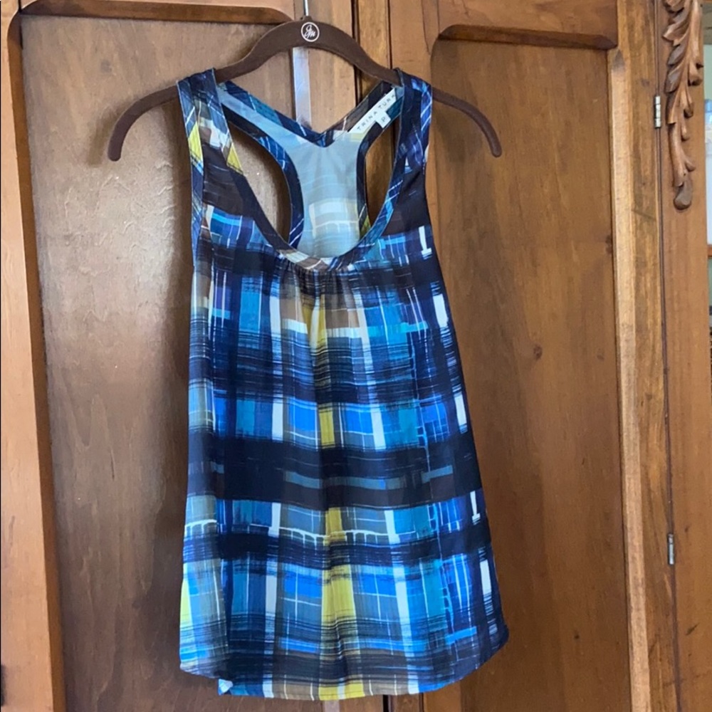 Trina Turk razor tank Size P